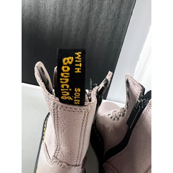 Dr. Martens Jadon Platform Vintage Taupe Pisa leather Boot (Women) size US 6 - Picture 7 of 12